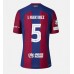 Billige Barcelona Inigo Martinez #5 Hjemmebane Fodboldtrøjer 2023-24 Kortærmet